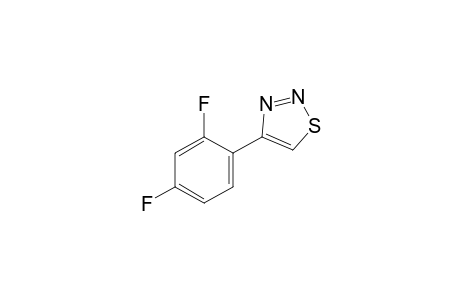 4-(2,4-difluorophenyl)-1,2,3-thiadiazole