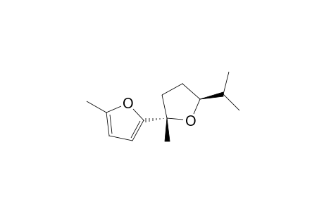 2,2'-Bifuran, 2,3,4,5-tetrahydro-2,5'-dimethyl-5-(1-methylethyl)-, trans-(.+-.)-