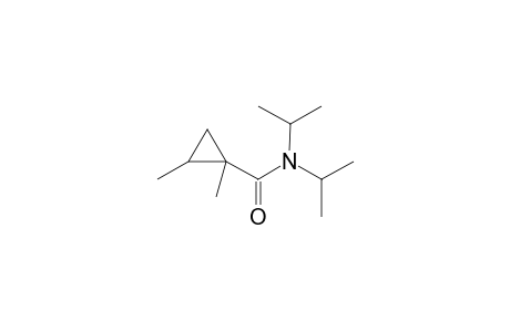 Cyclopropanecarboxamide, 1,2-dimethyl-N,N-bis(1-methylethyl)-, trans-