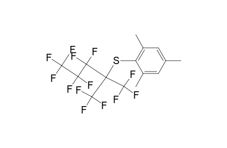 Benzene, 2-[[2,2,3,3,4,4,4-heptafluoro-1,1-bis(trifluoromethyl)butyl]thio]-1,3,5-trimethyl-