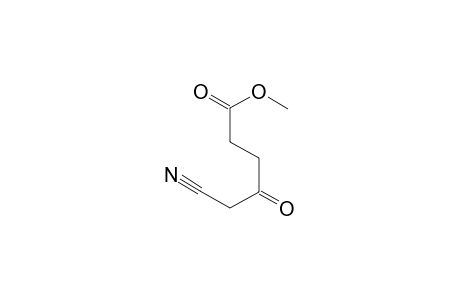 5-cyano-4-keto-valeric acid methyl ester