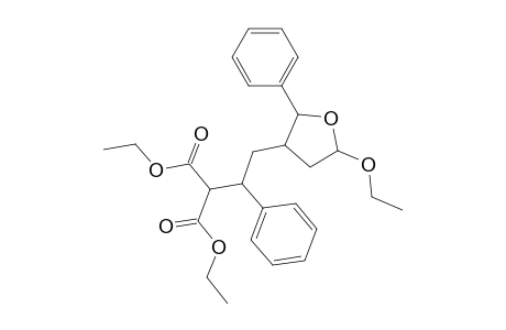 4-(3,3-Dicarbethoxy-2-phenylpropyl)-2-ethoxy-5-phenyltetrahydrofuran