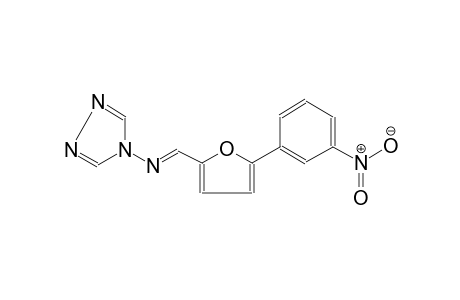 4H-1,2,4-triazol-4-amine, N-[(E)-[5-(3-nitrophenyl)-2-furanyl]methylidene]-