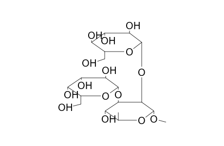 METHYL 2-O-(BETA-D-GLUCOPYRANOSYL)-3-O-(BETA-D-GALACTOPYRANOSYL)-ALPHA-L-RHAMNOPYRANOSIDE