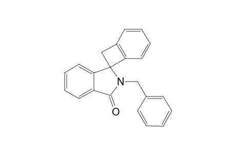 2-Benzyl-3H-isoindol-1-one-3-spiro-2'-dihydrobenzocyclobutene