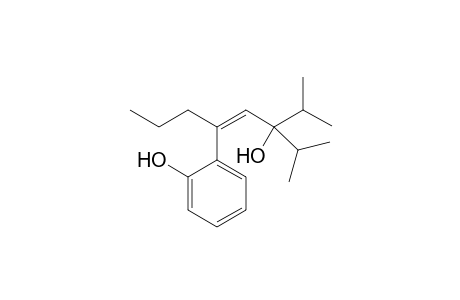 (Z)-5-(o-hydroxyphenyl)-3-isopropyl-2,7-dimethylhept-4-en-3-ol