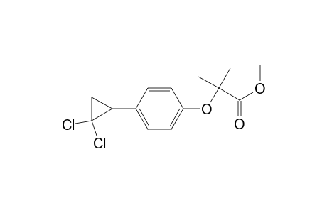 2-[4-(2,2-dichlorocyclopropyl)phenoxy]-2-methyl-propionic acid methyl ester