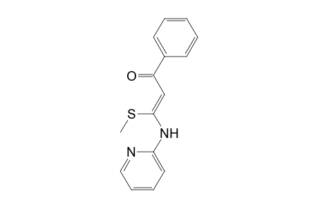 (Z)-3-(methylthio)-1-phenyl-3-(2-pyridinylamino)-2-propen-1-one