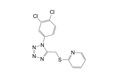 pyridine, 2-[[[1-(3,4-dichlorophenyl)-1H-tetrazol-5-yl]methyl]thio]-