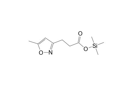 Trimethylsilyl 3-(5-methyl-3-isoxazolyl)propanoate