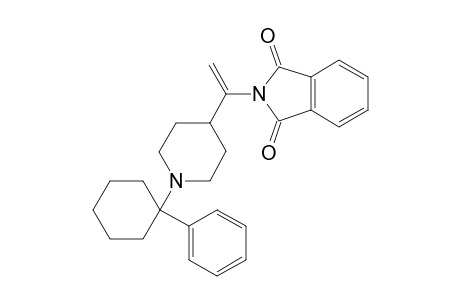 (E)-4-[1-(2-phthalimidoethenyl)]phencyclidine