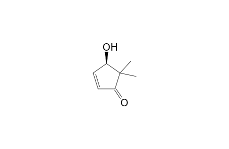 (4R)-4-hydroxy-5,5-dimethyl-1-cyclopent-2-enone
