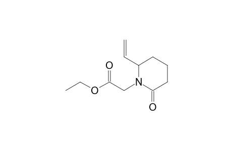 1-Piperidineacetic acid, 2-ethenyl-6-oxo-, ethyl ester