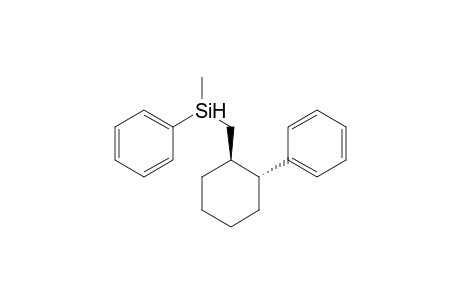 (1R*,2R*)-1-[(Methylphenylsilyl)methyl]-2-phenylcyclohexane