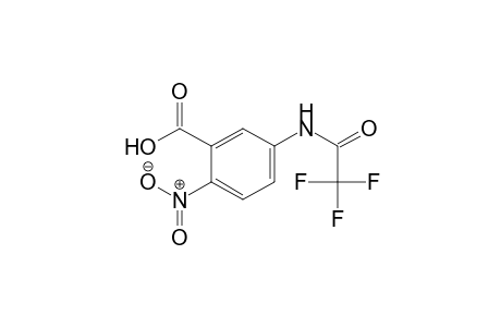 Benzoic acid, 2-nitro-5-[(2,2,2-trifluoroacetyl)amino]-