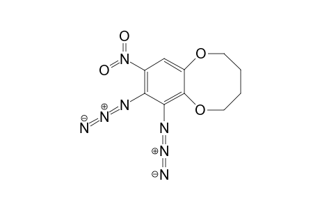 7,8-Diazido-9-nitro-2,3,4,5-tetrahydro-1,6-benzodioxocin