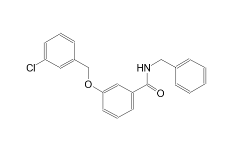 benzamide, 3-[(3-chlorophenyl)methoxy]-N-(phenylmethyl)-