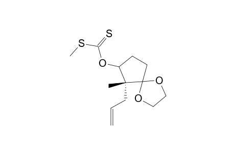 1,4-Dioxaspiro[4.4]nonane, carbonodithioic acid deriv.