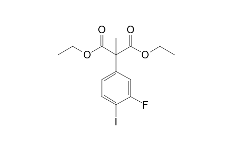 Diethyl 2-(3-fluoro-4-iodophenyl)-2-methylmalonate