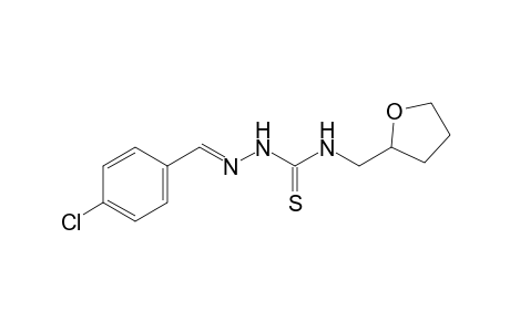 1-(p-chlorobenzylidene)-4-(tetrahydrofurfuryl)-3-thiosemicarbazide