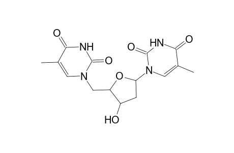 Thymidine, 5'-deoxy-5'-(3,4-dihydro-5-methyl-2,4-dioxo-1(2H)-pyrimidinyl)-