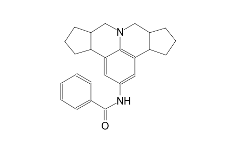 benzamide, N-(3b,4,5,6,6a,7,9,9a,10,11,12,12a-dodecahydrobenzo[ij]dicyclopenta[b,g]quinolizin-2-yl)-