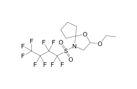 2-Ethoxy-4-(nonafluorobutane-1-sulfonyl)-1-oxa-4-azaspiro[4.4]nonane