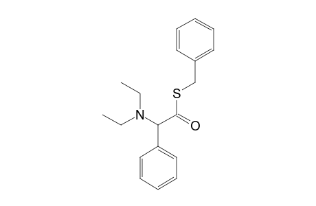 2-diethylamino-2-phenyl-ethanethioic acid S-(benzyl) ester