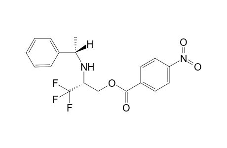 (R)-2-((S)-1-Phenylethylamino)-3,3,3-trifluoropropanyl 4-nitrobenzoate