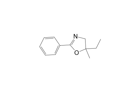 5-Ethyl-5-methyl-2-phenyl-4,5-dihydro-1,3-oxazole