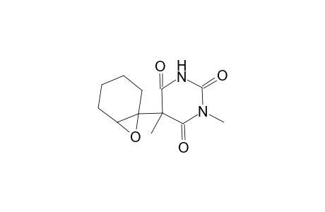 1,5-Dimethyl-5-(7-oxabicyclo[4.1.0]hept-1-yl)-2,4,6(1H,3H,5H)-pyrimidinetrione