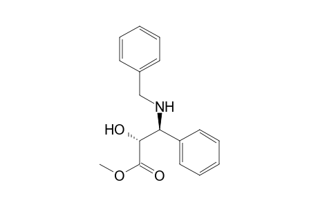 (2R,3S)-2-hydroxy-3-phenyl-3-[(phenylmethyl)amino]propanoic acid methyl ester