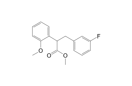 Methyl 3-(3-fluorophenyl)-2-(2-methoxyphenyl)propanoate