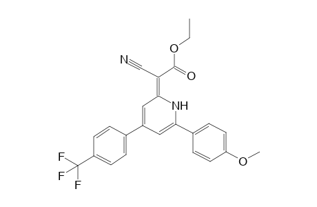 Ethyl (Z)-2-cyano-2-[6-(4-methoxyphenyl]-4-[4-(trifluoromethyl)phenyl]pyridin2(1H)-ylidene)acetate