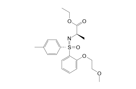 Sulfoximine, N-(2-ethoxy-1-methyl-2-oxoethyl)-S-[2-(2-methoxyethoxy)phenyl]-S-(4-methylphenyl)-, [S-(R*,S*)]-