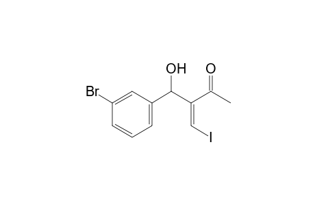 3-Hydroxy(3-bromophenyl)methyl-4-iodo-(Z)-3-buten-2-one