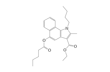 ethyl 1-butyl-2-methyl-5-(pentanoyloxy)-1H-benzo[g]indole-3-carboxylate