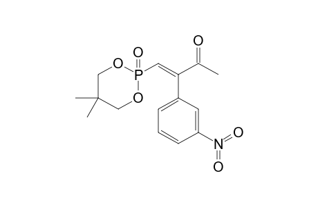 2,2-Dimethyl-1,3-propanediyl .alpha.-acetyl-3-nitrostyrylphosphonate