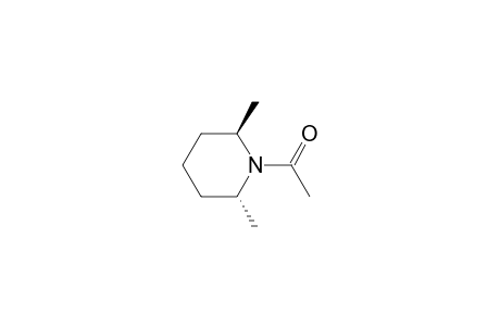 1-[(2R,6R)-2,6-dimethyl-1-piperidinyl]ethanone