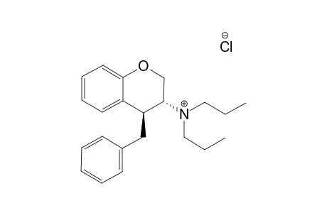 TRANS-4-BENZYL-3-(DIPROPYLAMINO)-CHROMAN