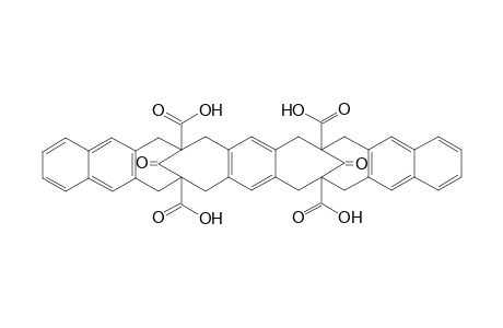 syn-Benzo[1,2-h;4,5-h']bis(naphtho[2,3-c]bicyclo[4.4.1]undeca-3,8-diene-11-one)-7,11,20,24-tetracarboxylic acid