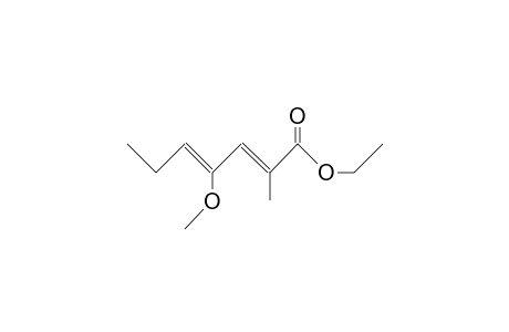 (2E,4E)-4-Methoxy-2-methyl-hepta-2,4-dienoic acid, ethyl ester