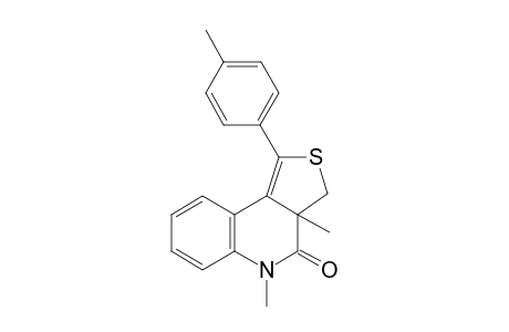 3a,5-Dimethyl-1-(p-tolyl)-3,3a-dihydrothieno[3,4-c]quinolin-4(5H)-one
