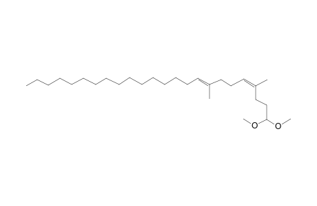 4,8-Dimethyl-1,1-dimethoxy-4Z,8E-tetracosadiene