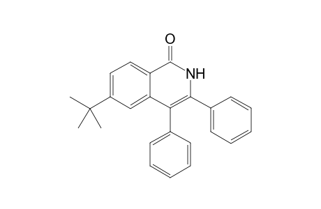 6-t-Butyl-3,4-diphenylisoquinolin-1(2H)-one