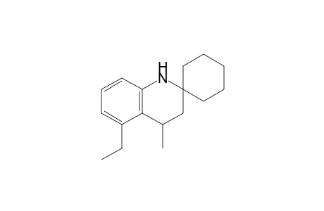 5-Ethyl-4-methyl-spiro[3,4-dihydro-1H-quinoline-2,1'-cyclohexane]