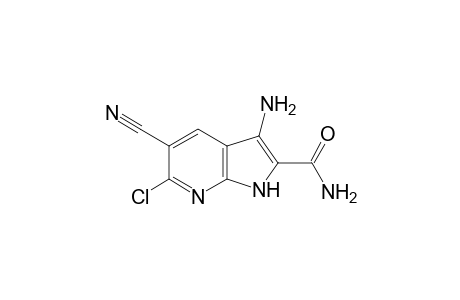 3-Amino-6-chloro-5-cyano-1H-pyrrolo[2,3-b]pyridine-2-carboxamide