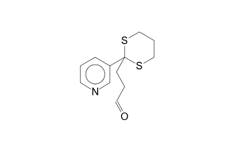 3-(2-Pyridin-3-yl-[1,3]dithian-2-yl)-propionaldehyde