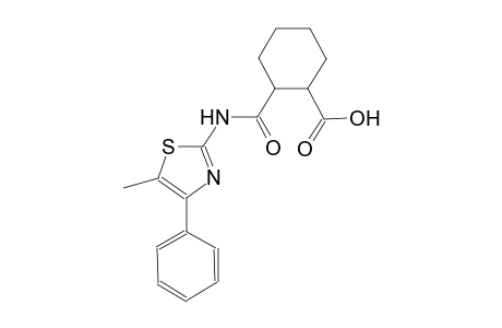 2-{[(5-methyl-4-phenyl-1,3-thiazol-2-yl)amino]carbonyl}cyclohexanecarboxylic acid