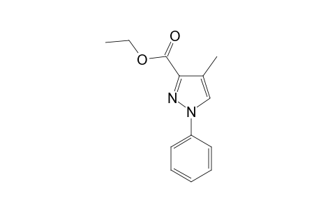 4-methyl-1-phenyl-pyrazole-3-carboxylic acid ethyl ester